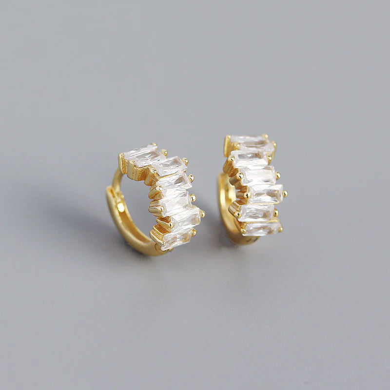 18K Gold Filled Huggie Hoops Earrings