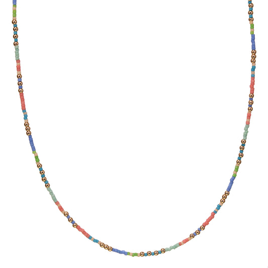Seed Bead Necklace - Multi