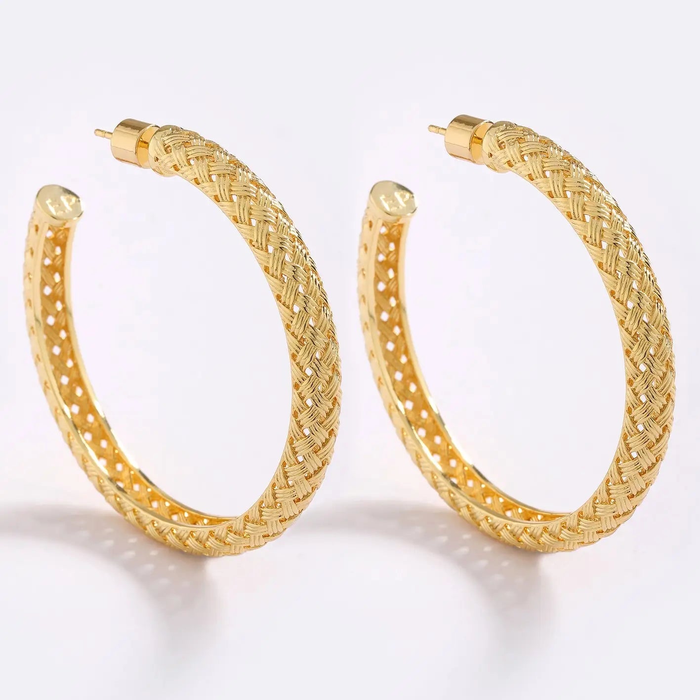 Capri Extra Hoops - Gold