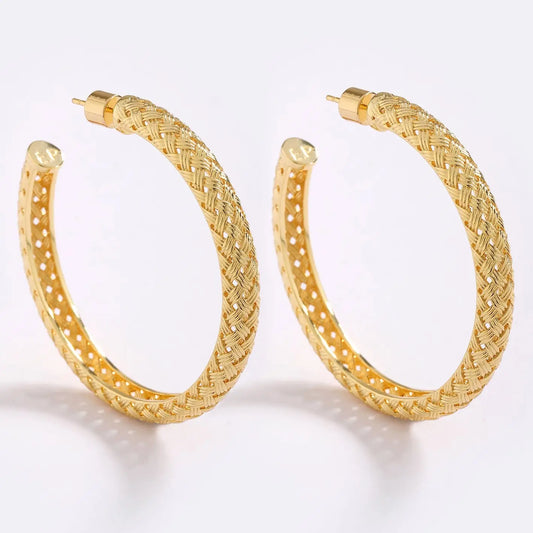 Capri Extra Hoops - Gold