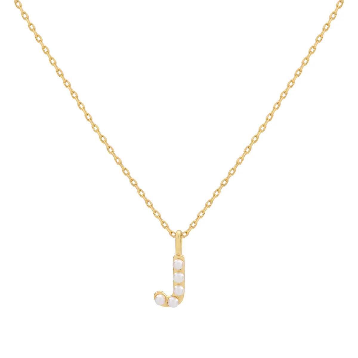 Initial Pearl Necklace - Small