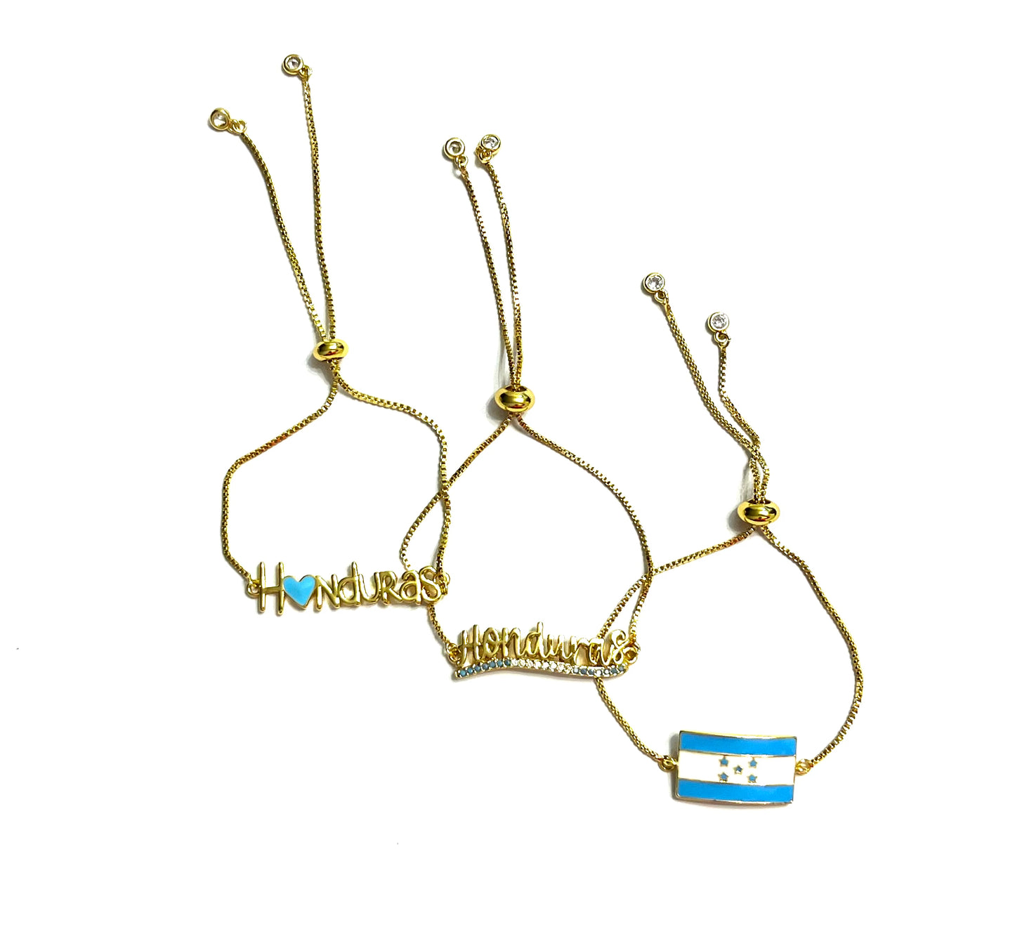 A Piece Of Honduras Flag Bracelet
