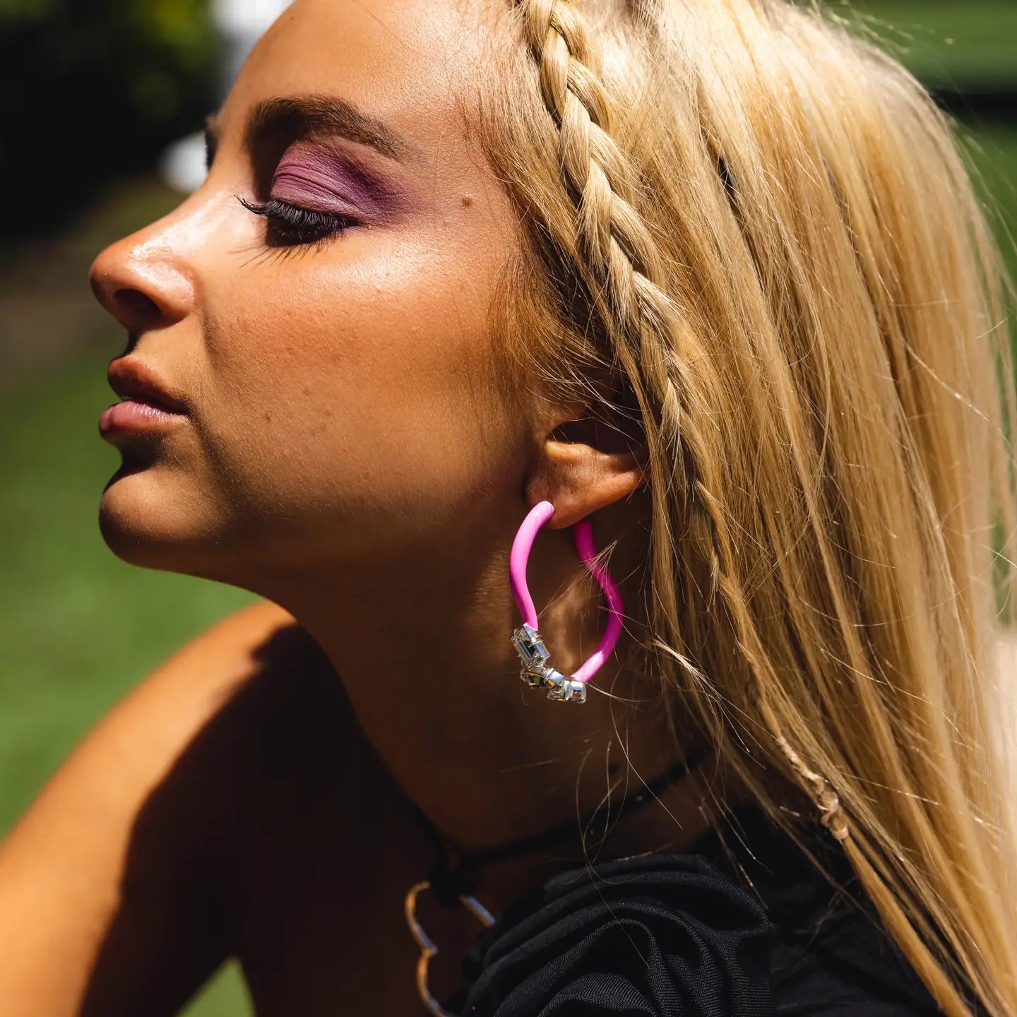 Hottest Obsession Hoops - Candy Pink
