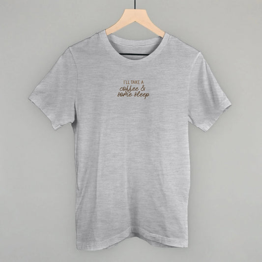 Ivy + Cloth I'll Take A Coffee & Some Sleep Tee - Athletic Heather