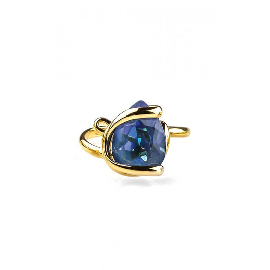 Drop Adjustable Ring - Blue