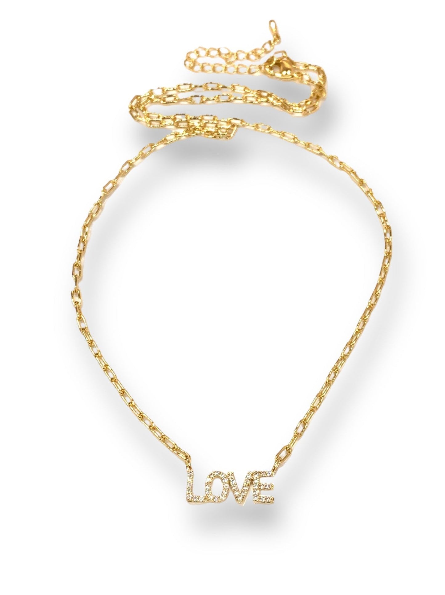 Love Necklace - Gold