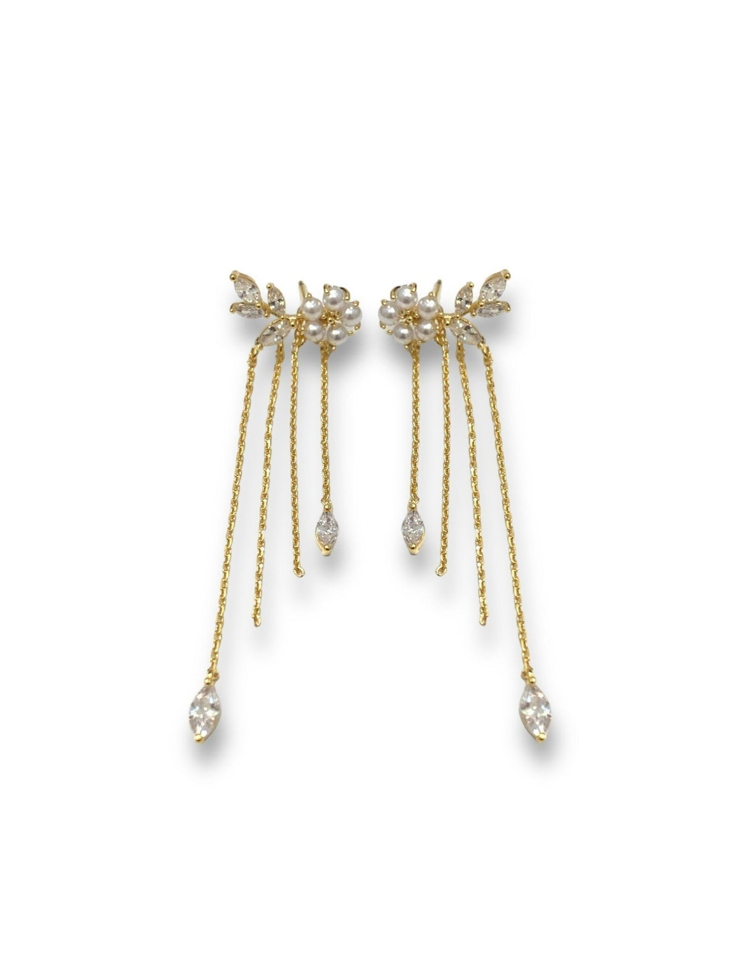 Isadora Chain Pearl Flower climber - White